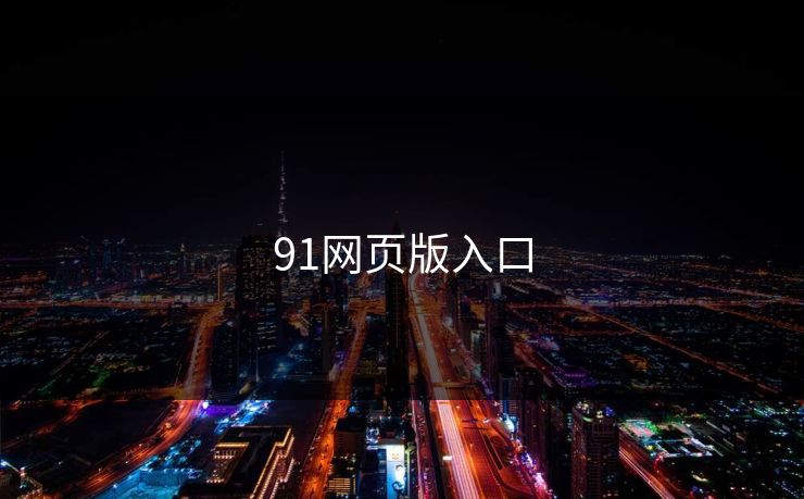 91网页版入口